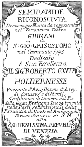 File:Johann Adolph Hasse - Semiramide reconosciuta - titlepage of the libretto - Venice 1745.png