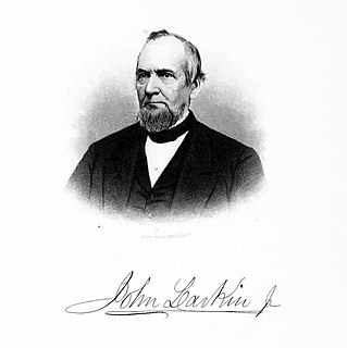 <span class="mw-page-title-main">John Larkin Jr.</span> American businessman and first mayor of Chester, Pennsylvania