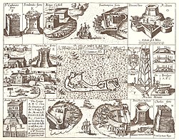 John Smith 1624 map of Bermuda with Forts 01.jpg