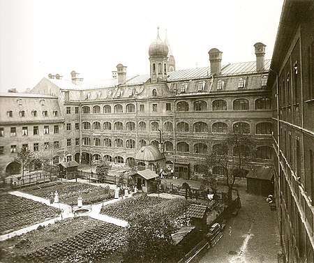 Josephspital München (Hof) um 1910