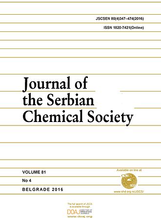 Journal of the chemical society. Journal of Chemical information and Modeling. Journal of Chemical Health risks.