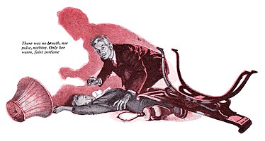 Illustration of Pauline's murder by Earl.