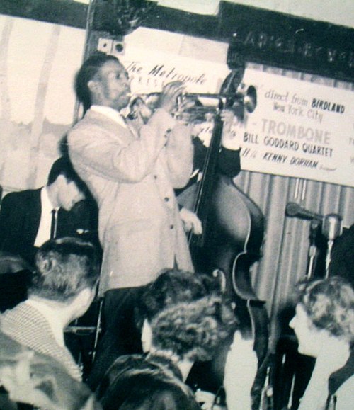 Dorham at Birdland in 1954