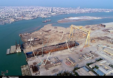 Khatam base shipyard Bushehr
