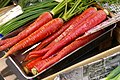 京野菜的金時紅蘿蔔（日語：金時にんじん）