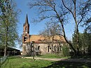 Monastery church of the Cistercian monastery complex with refectory and monastery garden