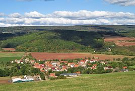 View of Kleinleinungen from the south