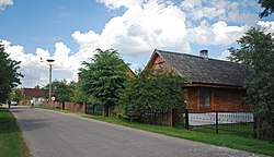 Straße in Koryciska