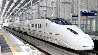 Kyushu Shinkansen High-speed railway line in Japan