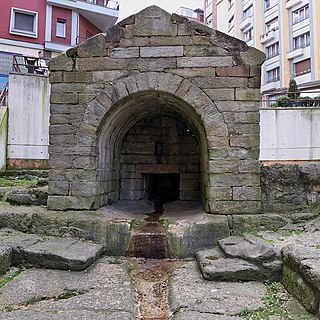 La Foncalada UNESCO World Heritage Site in Asturias, Spain