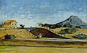 Rautatien kaivos, kirjoittanut Paul Cézanne.jpg