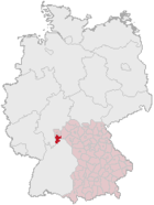 Deitschlandkoatn, Position des Landkreises Miltenberg heavoaghobn