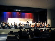 Symphony Orchestra performing at District IX Festival, on March 18, 2006 at Centreville High School Lake Braddock Symphony Orchestra.JPG