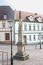 Kursächsische Postmeilensäule Landsberg