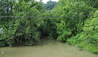 Lens Creek river in the United States of America