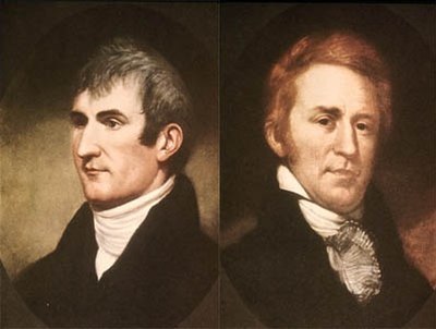 Portraits of Meriwether Lewis and William Clark