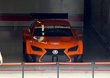 The Lexus LF-CC at its first public presentation at the 2013 42nd International Pokka Sapporo 1000km. Lexus LF-CC GT500 ver.2014.JPG