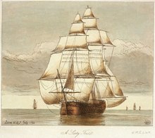 HMS Lion under sail, 1794 Lion HMS July 1794 RMG PU5994.tiff