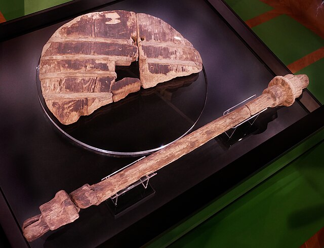 Ljubljana Marshes Wheel dating to Neolithic period is the oldest wooden wheel yet discovered.