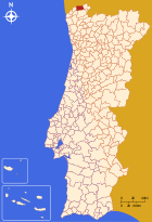 Position of the Monção district