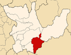Location of the province Pachitea in Huánuco.png