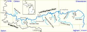 Looking Glass River Map