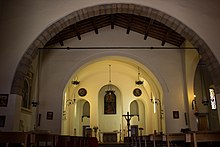 Interno della Chiesa di San Giovanni Battista.