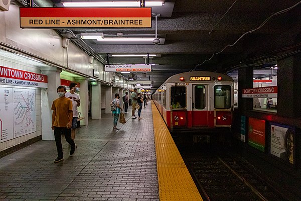 Red Line at Downtown Crossing