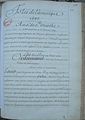 Manuscrit Ordonnance mars 1685 sur esclaves îles de l'Amérique française page 1, 18 janvier 2016