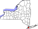 Map of New York highlighting Queens County.svg