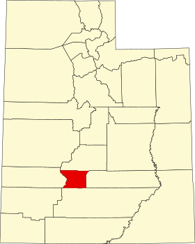 Posizione di Piute County (Piute County)