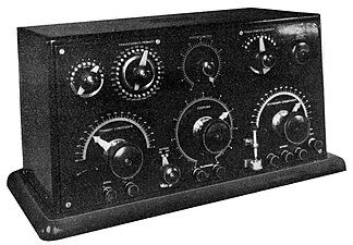 Marconi Type 106 crystal receiver used for transatlantic communication, c. 1917