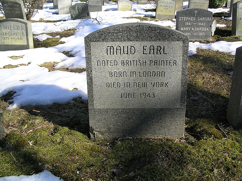 File:Maud Earl Gravesite.JPG