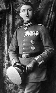 <span class="mw-page-title-main">Max Immelmann</span> German World War I flying ace