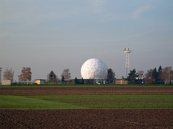 Radome of the Mercator barracks