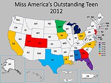 Miss America's Outstanding Teen 2012 on a map.jpg