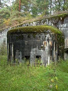 Russian bunker at St. George's Fortress in Nowy Dwor Mazowiecki, Poland. Modlin fort xv dzielo lewobarkowe.jpg