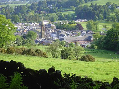 A view of Moffat from the hills. Moffat from the hills.JPG