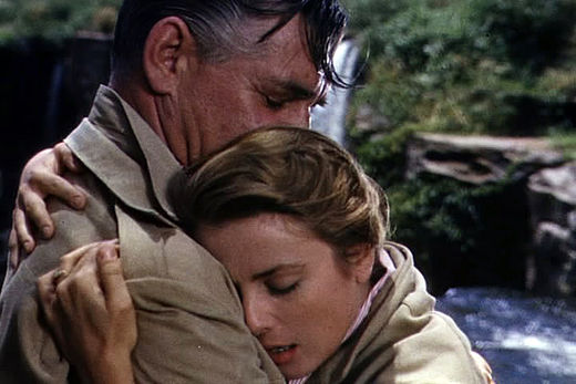 Gable and Grace Kelly in Mogambo (1953)