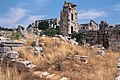 Monastery, Qalat Sem’an Complex (قلعة سمعان), Syria - View from southeast - PHBZ024 2016 2133 - Dumbarton Oaks.jpg