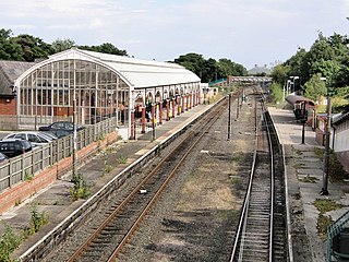 Monkseaton Metro station Station of the Tyne and Wear Metro