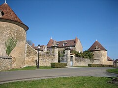 Montlevicq. Vue latérale.