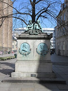 Johannes Ewald and Johan Hermann Wessel Memorial