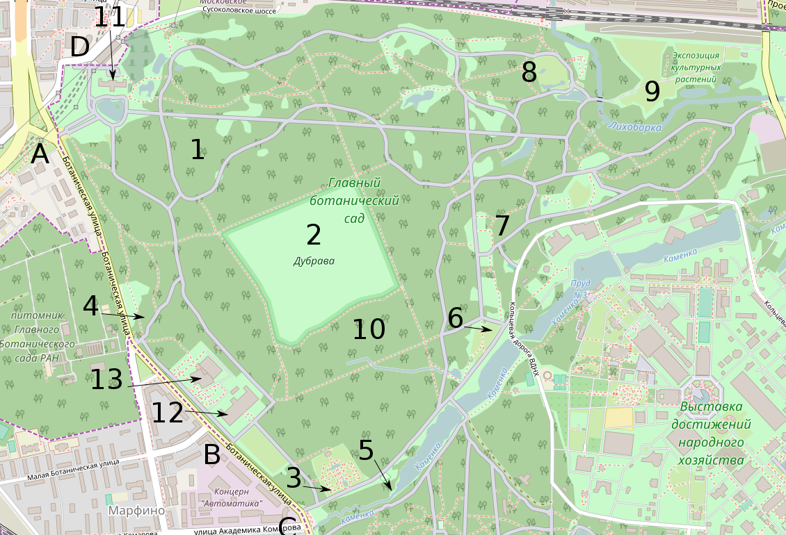 File:Moscow Botanical Garden plan.svg - Wikimedia Commons