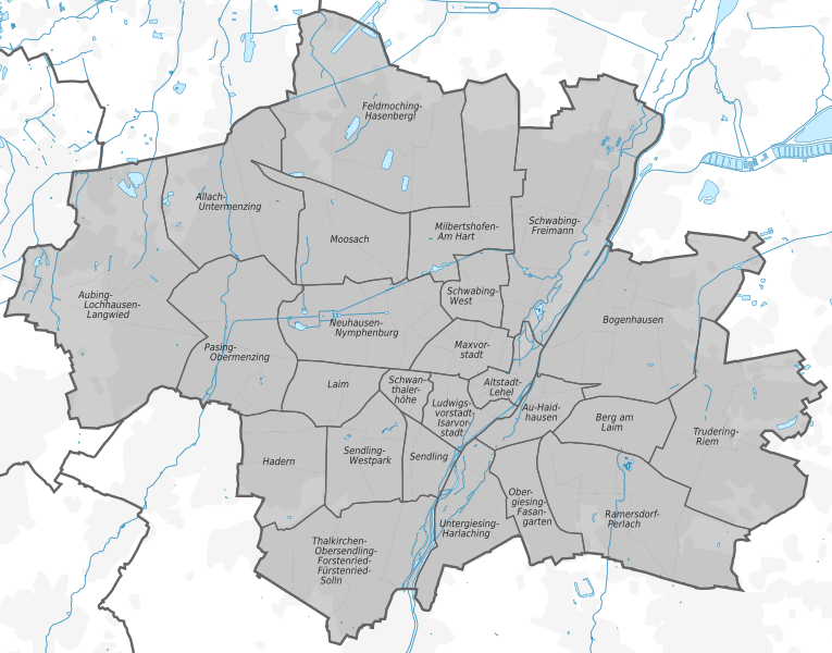 File:Munich Subdivisions grey.svg