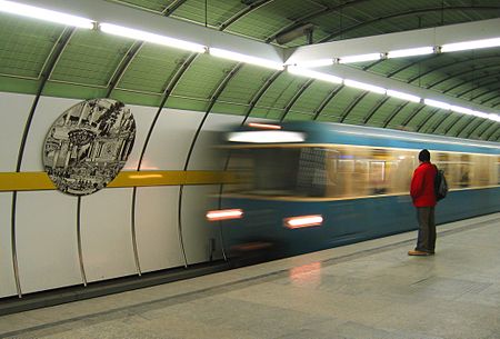 Munich subway Odeonsplatz