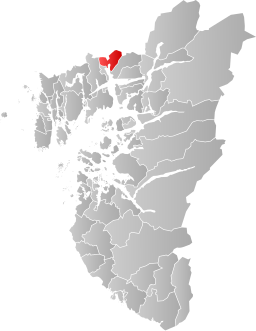 Sandeids kommun i Rogaland fylke.