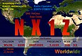 QSL-картка радіоаматора з США NX1Z