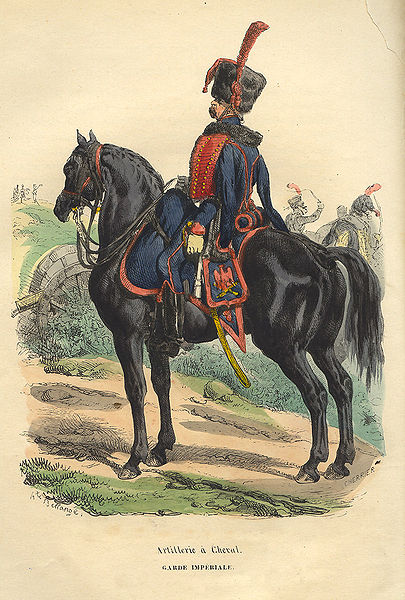 File:Napoleon Guard Horse artillerist by Bellange.jpg