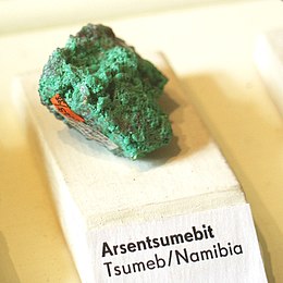 Naturkundemuseum Berlin - Arsentsumebit - Tsumeb, Namibie.jpg